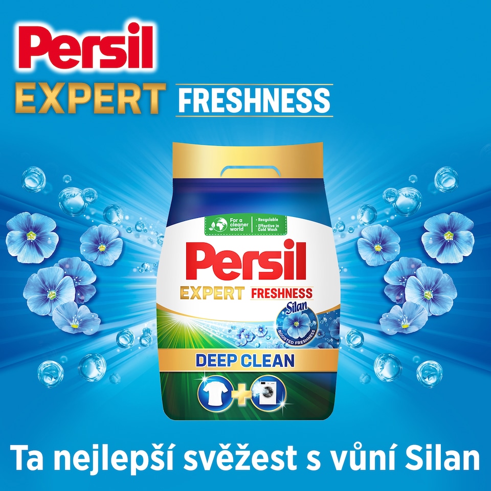 Obrázek 1 pro produkt Persil prací prášek Expert Freshness by Silan 72 praní