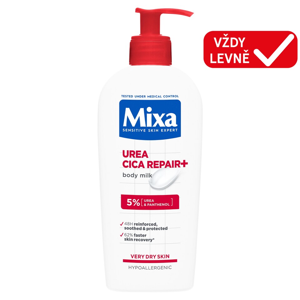 Mixa Urea Cica Repair+ Body Milk for Very Dry Skin 400ml