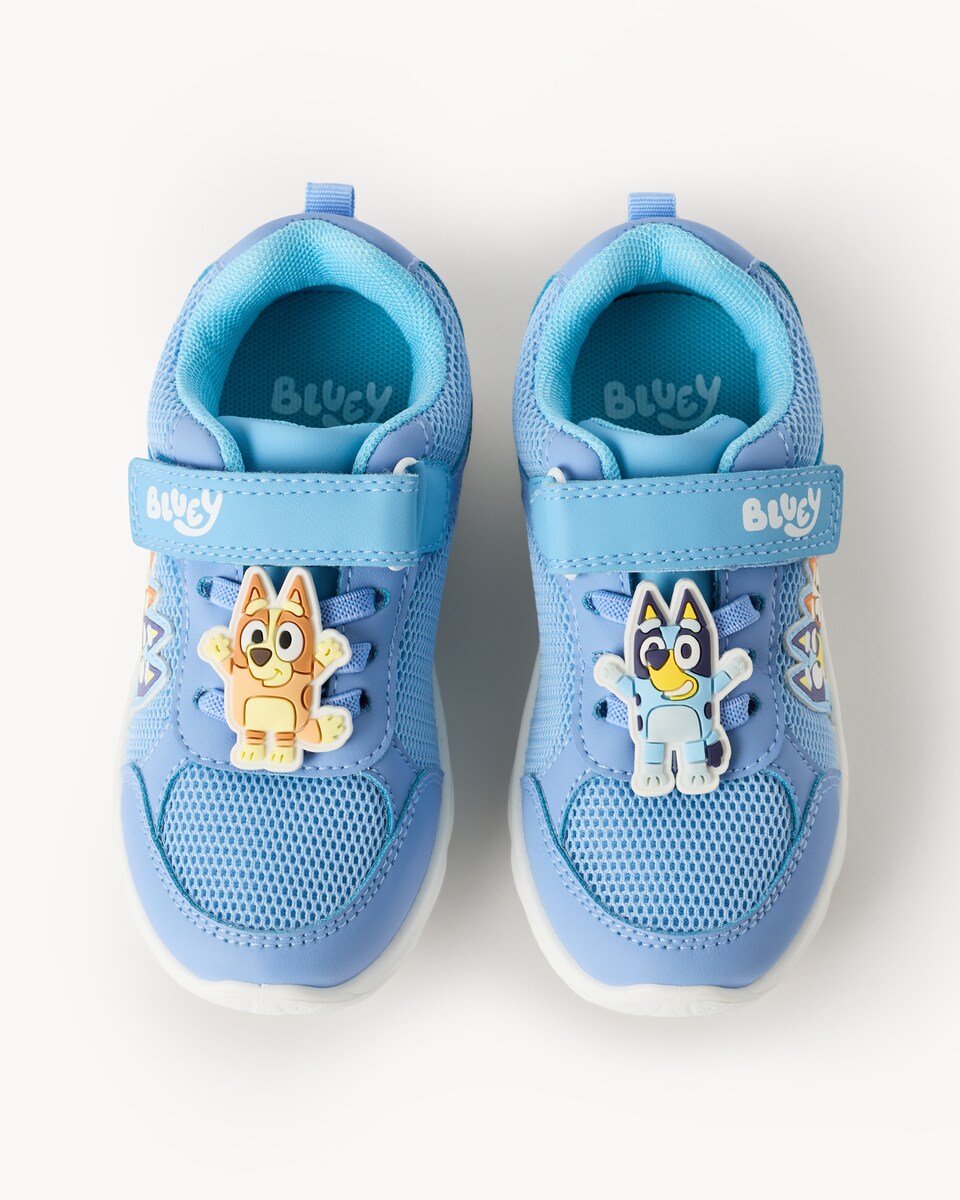 image 1 of Bluey Touch Strap Fastening Trainers in Blue