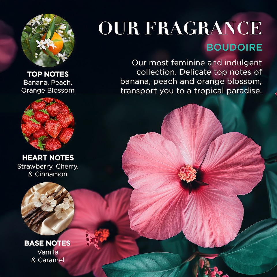 image 1 of Baylis & Harding Boudoire Luxury Candlelit Bathing Gift Set