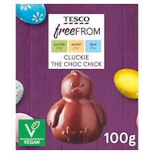 Tesco Free From Cluckie The Chocolate Chick 100G