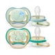 image 2 of  Philips Avent Ultra Air Nighttime Soother 0-6 months 2 pack