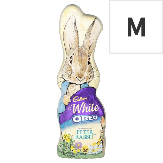 Cadburys White Oreo Peter Rabbit Bunny 100G