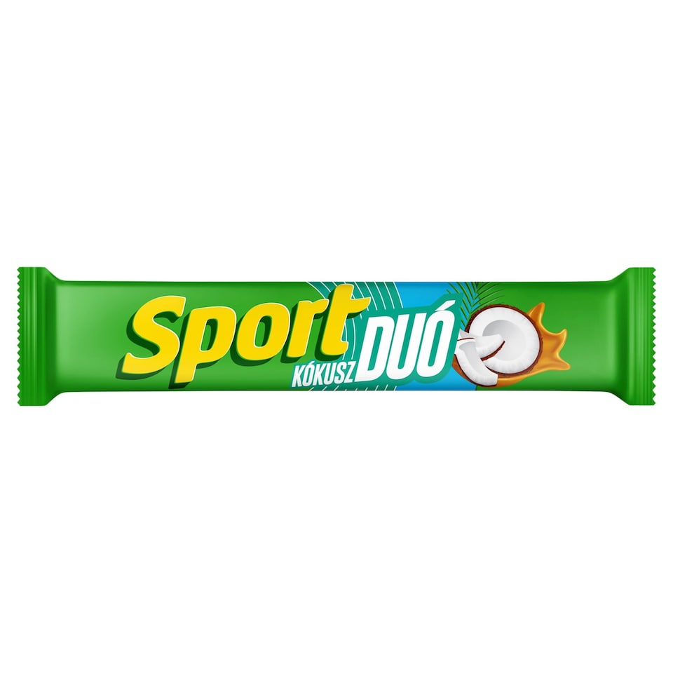 Sport Duó Milk Chocolate Coated Bar with Coconut-Caramel Filling 60 g