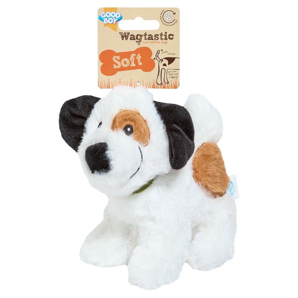 image 1 of Good Boy Wagtastic Soft Dog Toy