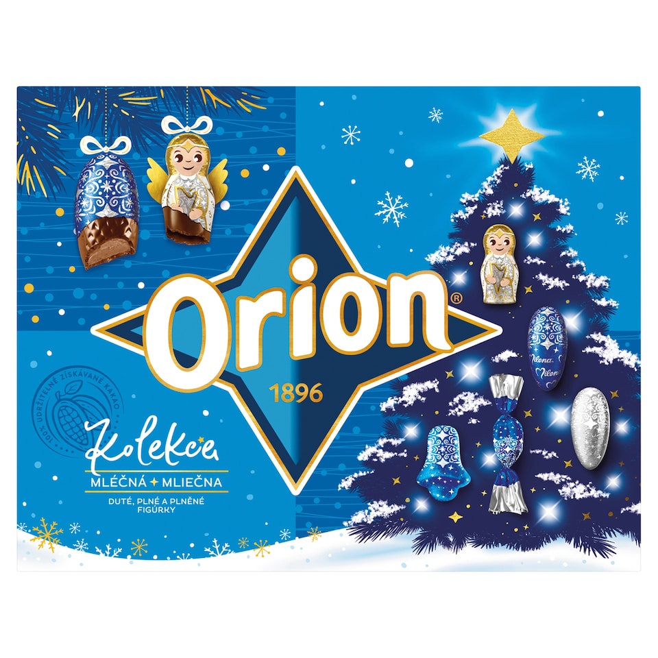 obrázok 1 z ORION Vianočná kolekcia rodinná mliečna 347 g