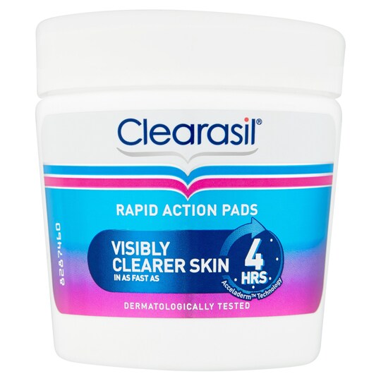 Clearasil Ultra Rapid Action Pads Tesco Groceries