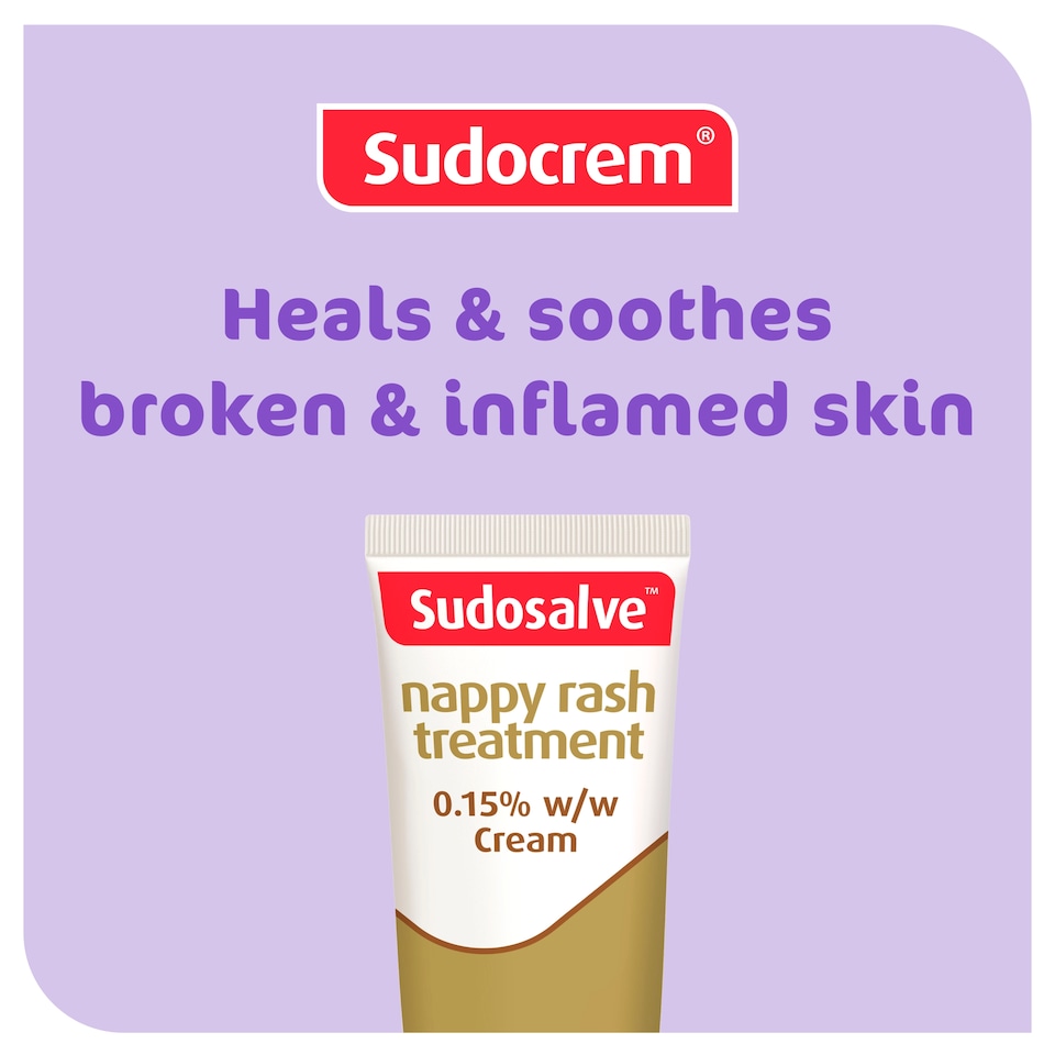 image 1 of Sudosalve Nappy Rash Treatment Cream 25g