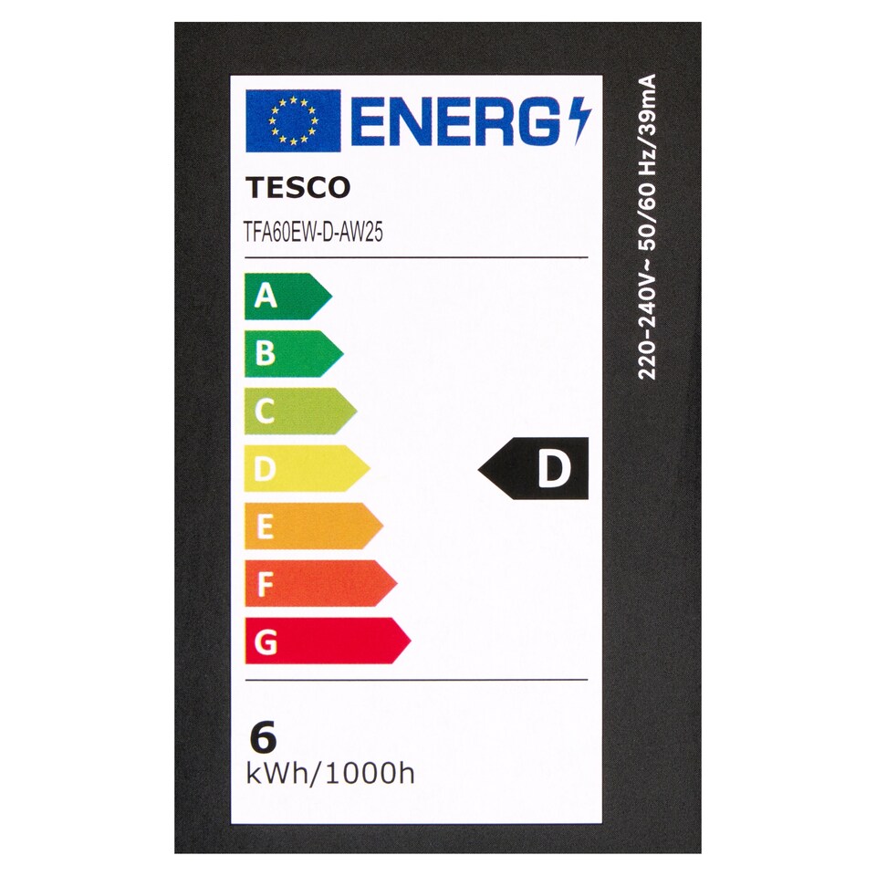 Tesco Home E27 ES 806 lm 60 W 2700K klasszik izzószálas LED  1. kép