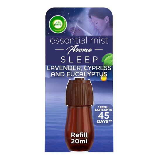 Air Wick Air Freshener Essential Mist Sleep Refill 20Ml Tesco Groceries
