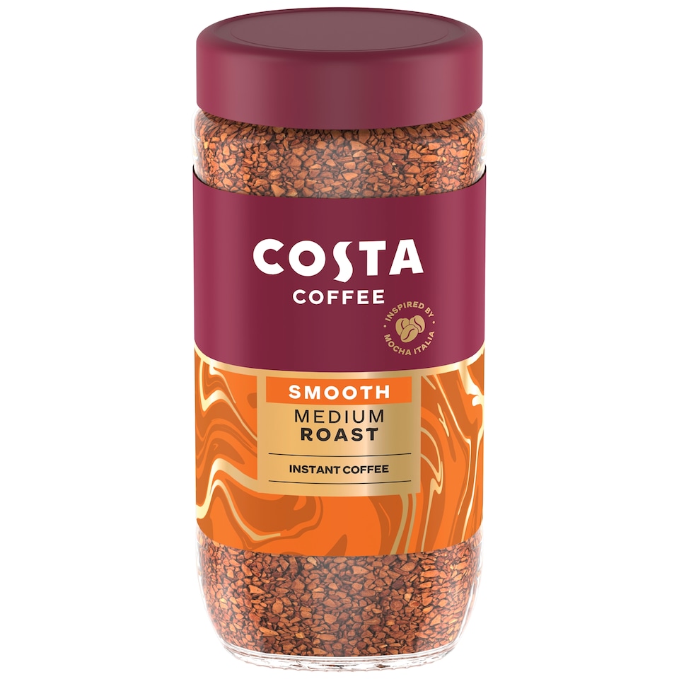 image 1 of Costa Smooth medium blend instant coffee 190g