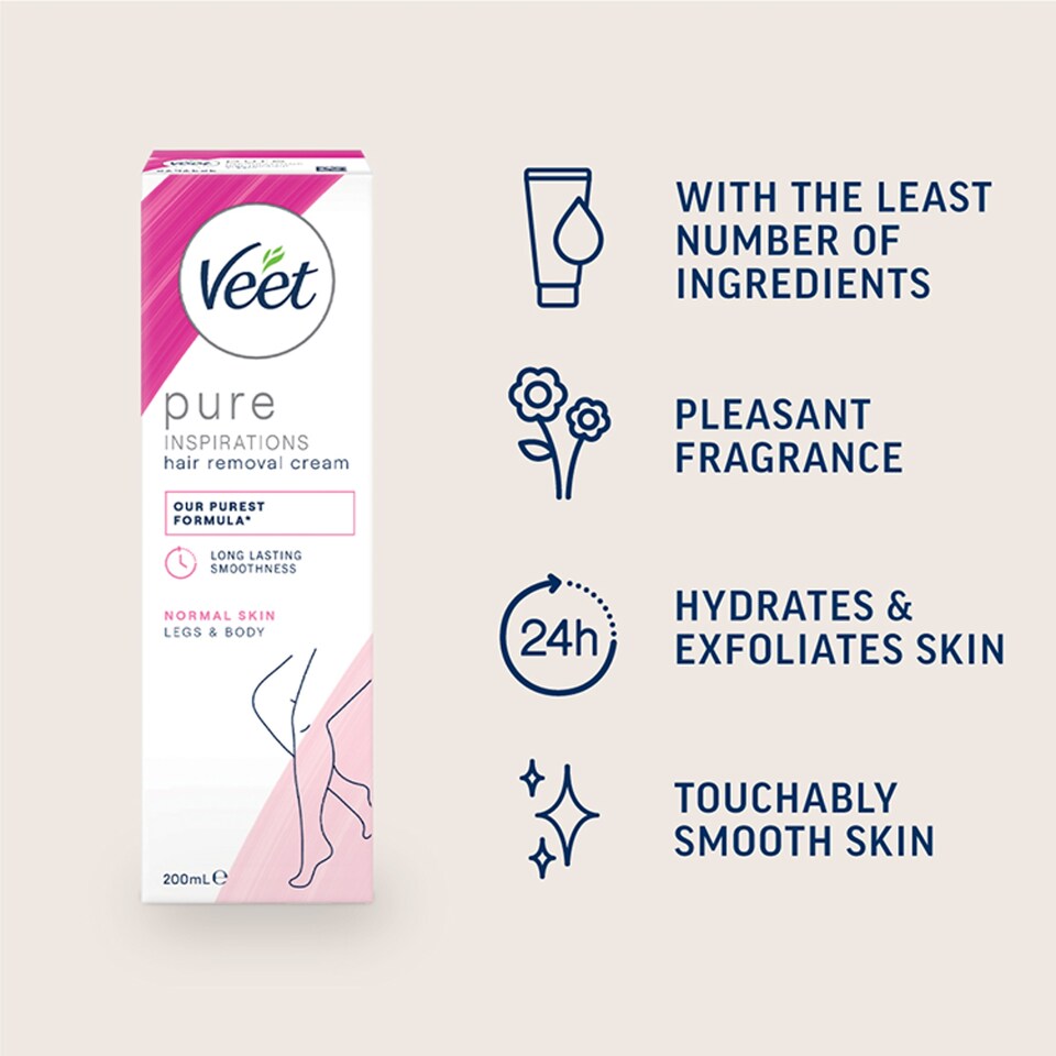 image 1 of Veet 3 Minute Normal Hair Removal Cream 200Ml