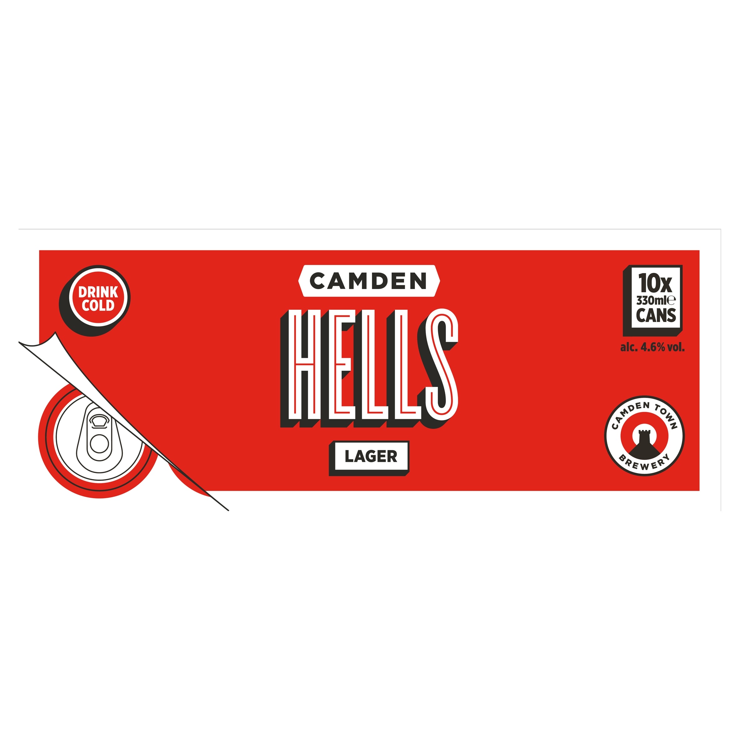 Camden Hells Lager 10x330ml