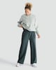 image 2 of F&F Active Wide Leg Joggers in Green