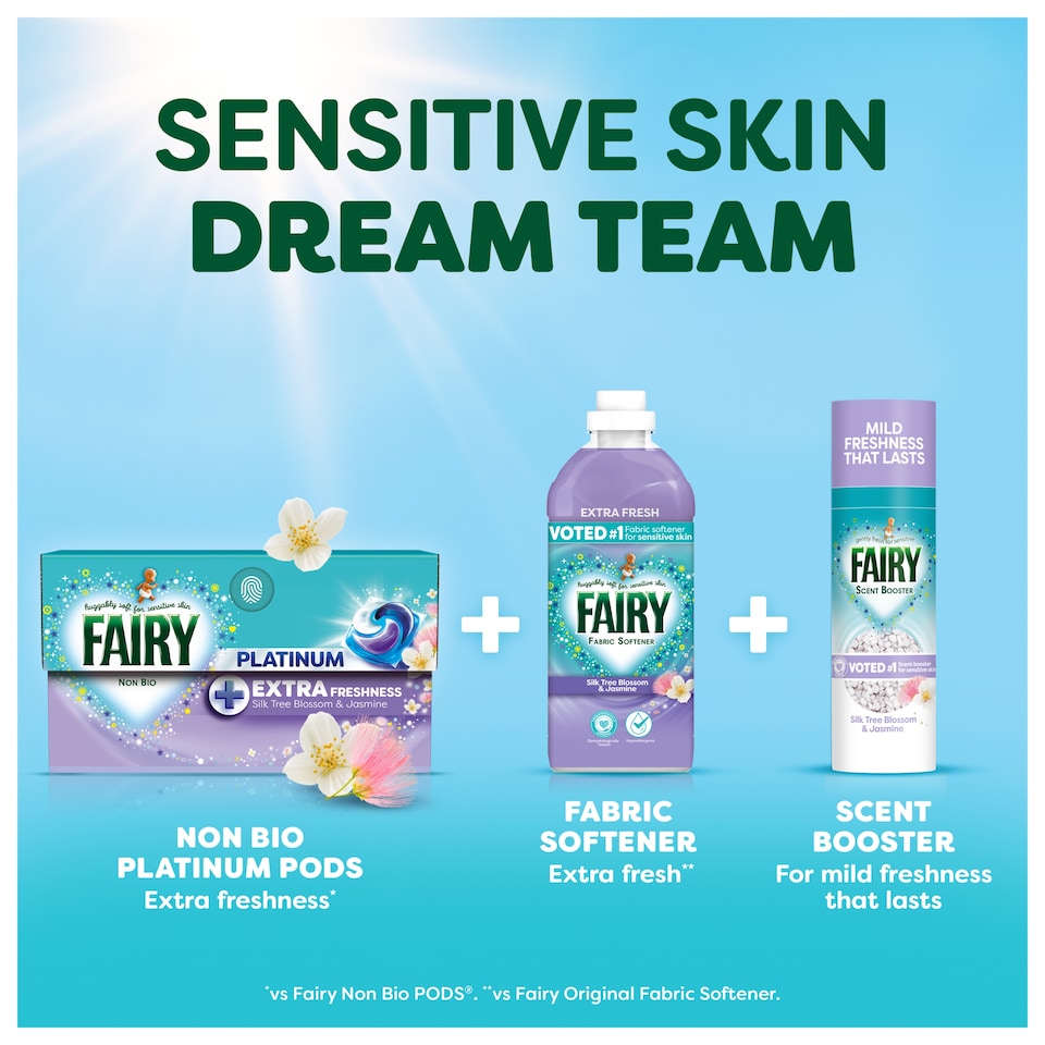 image 1 of Fairy In-Wash Scent Booster Silk Tree Blossom & Jasmine 425g