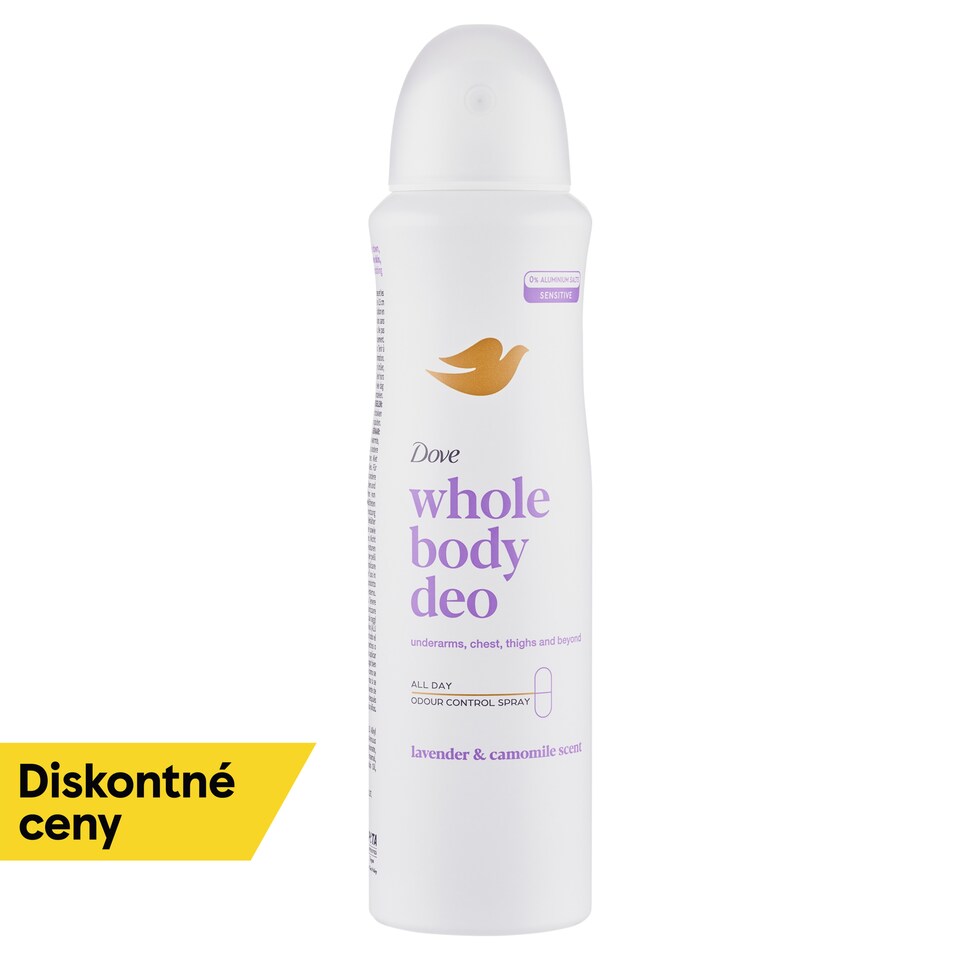 obrázok 1 z Dove AOB Levanduľa & Harmanček dezodorant sprej 150 ml