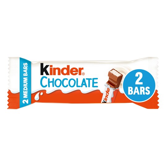 Kinder Chocolate Snackbar 2 X 21G