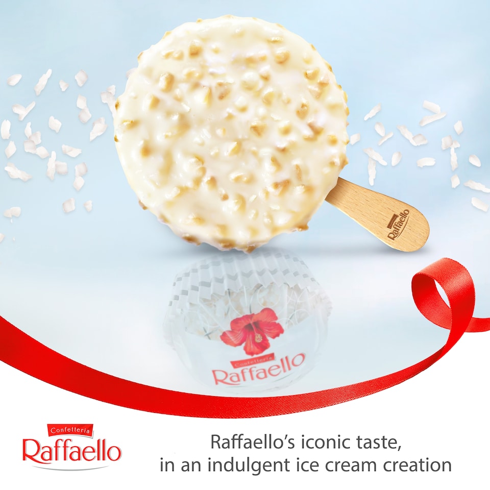 image 1 of Ferrero Raffaello Ice Cream Sticks 3x90ml