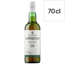 LAPHROAIG Islay Single Malt Scotch Whisky 10 Year Old 70cl