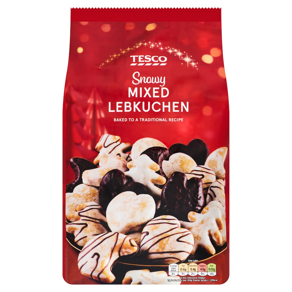 Tesco Mixed Lebkuchen 600G