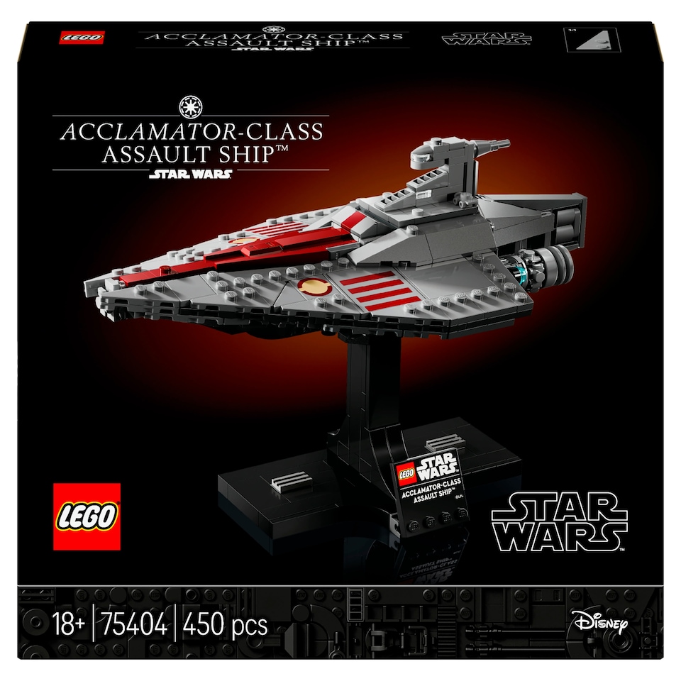 Obrázek 1 pro produkt LEGO Star Wars 75404 Útočná loď třídy Acclamator
