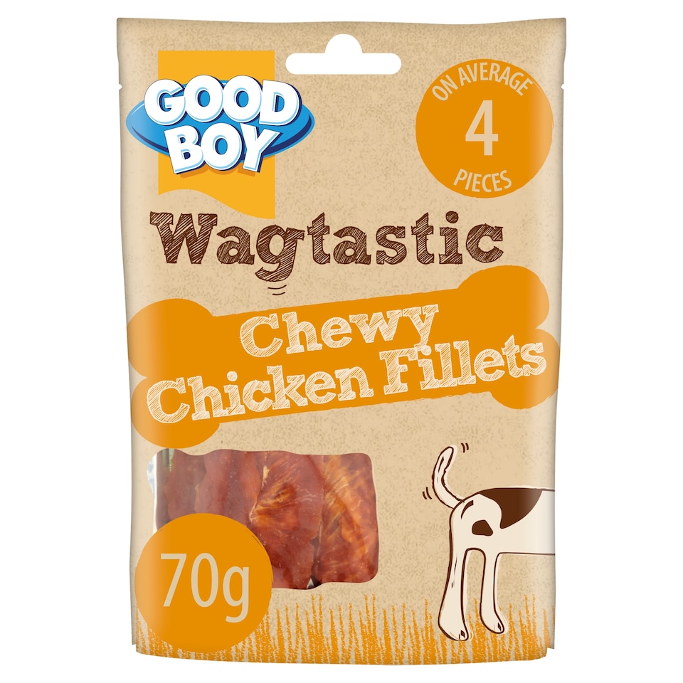 image 1 of Good Boy Meat Treat Chicken Breast Dog Treats 70G