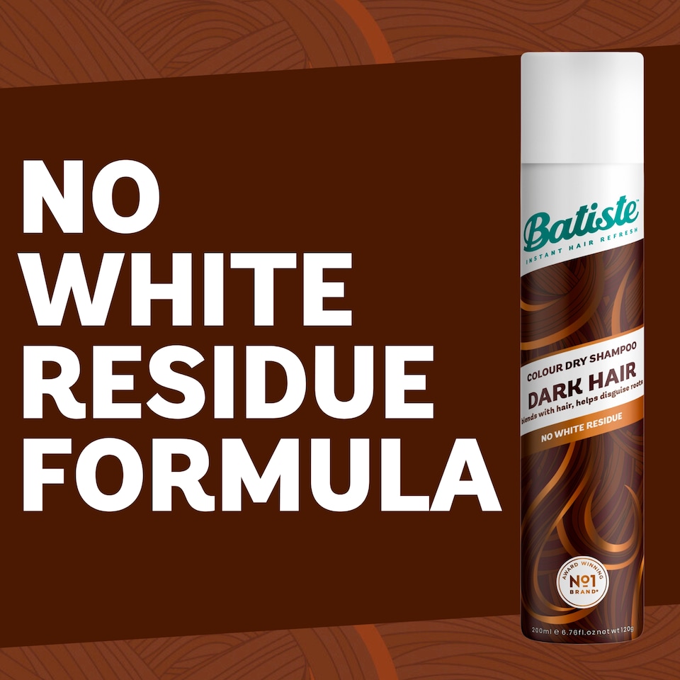 image 1 of Batiste Dry Shampoo Dark And Brown 200Ml