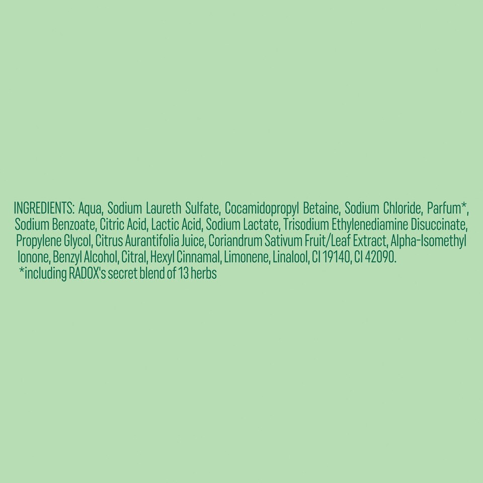 image 1 of Radox Antibacterial Refreshing Hand Wash 250Ml