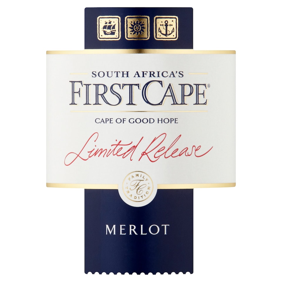 image 1 of First Cape Limited Release Merlot 75Cl