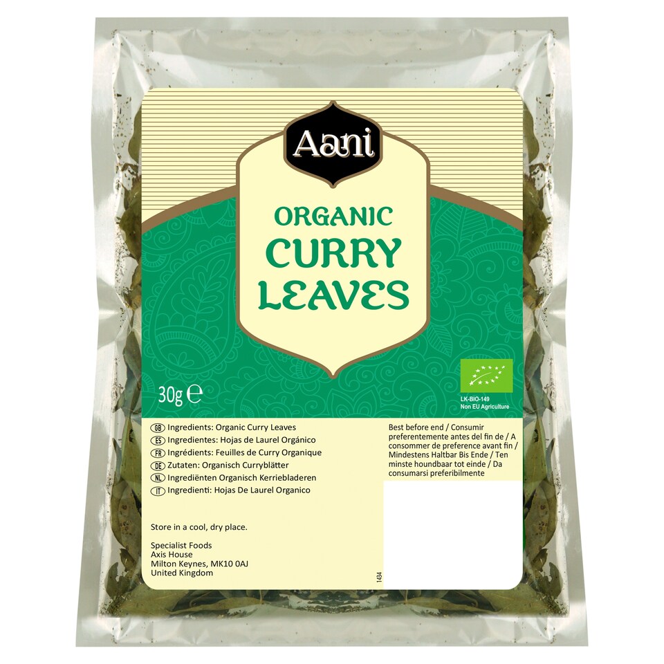 Aani Organic Curry Leaves 30g