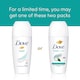 image 5 of Dove 48h Fresh Antiperspirant Deodorant Roll On 50ml