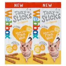 Webbox Cat Treat 6 Sticks With Cheese 30G