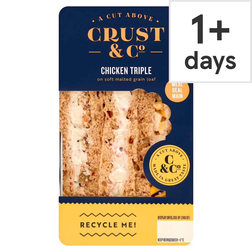 Crust & Co Chicken Triple Sandwich 238g