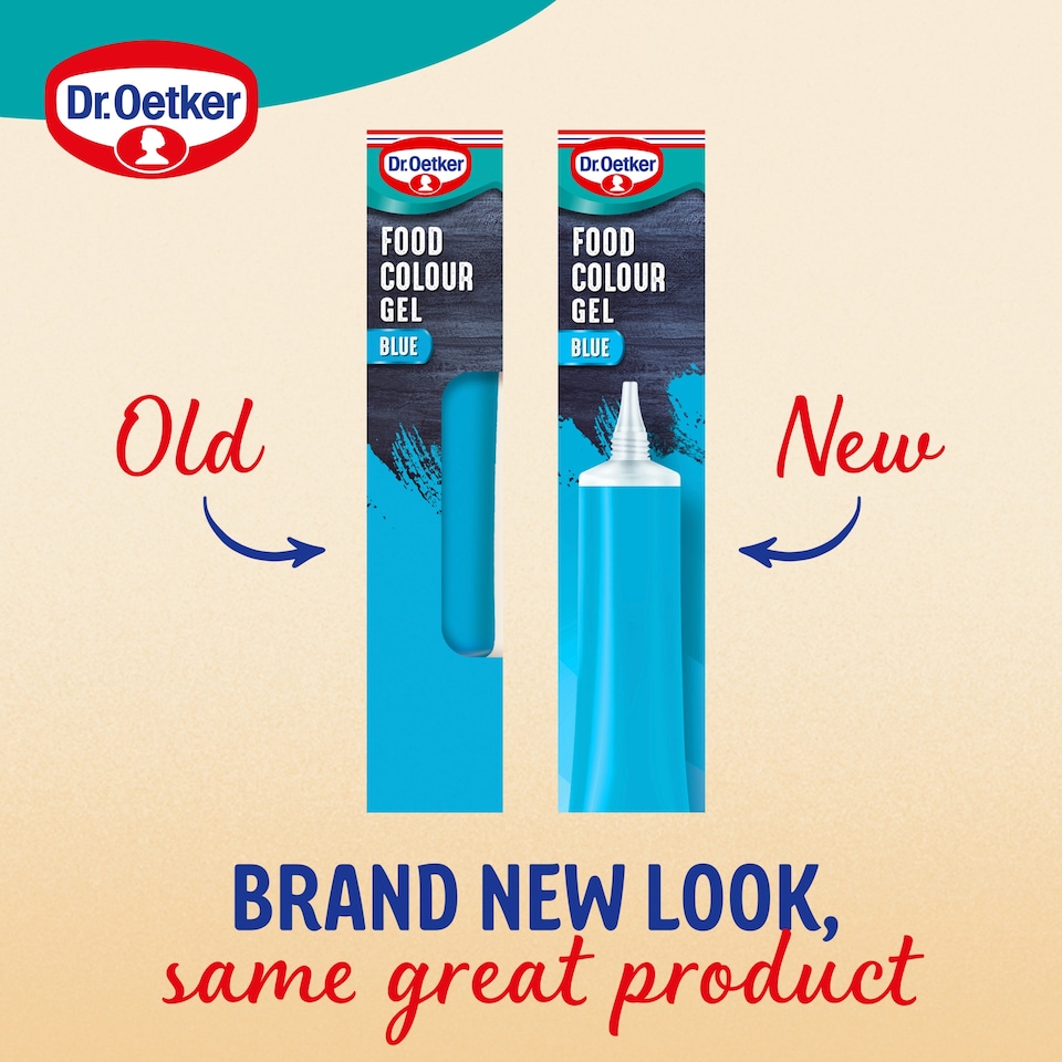 image 1 of Dr. Oetker Extra Strong Food Colour Gel - Blue 15g
