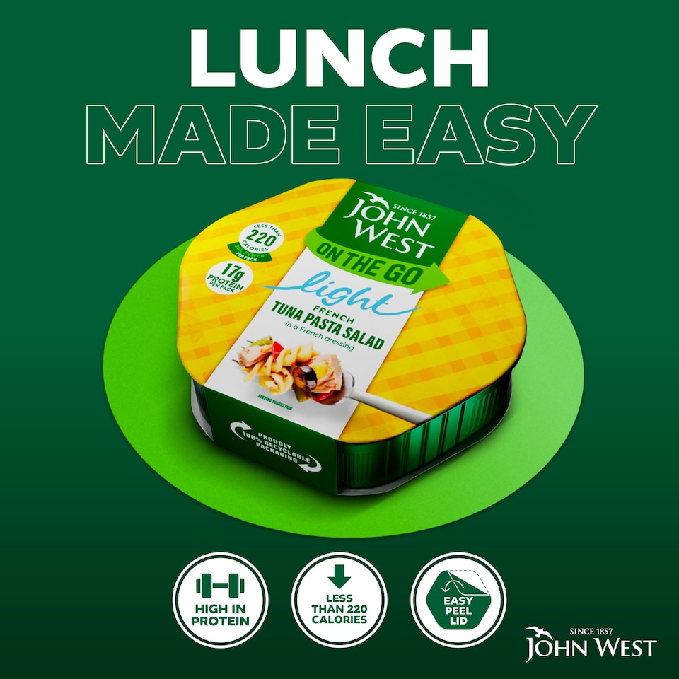 image 1 of John West Light Lunch French Style Tuna Salad 220G