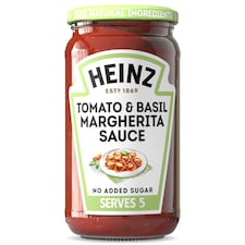 Heinz Tomato & Basil Margherita Sauce 490g