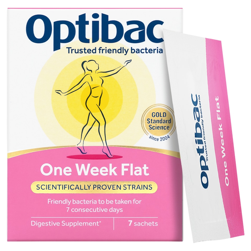 image 1 of Optibac Probiotics One Week Flat - 7 Sachets