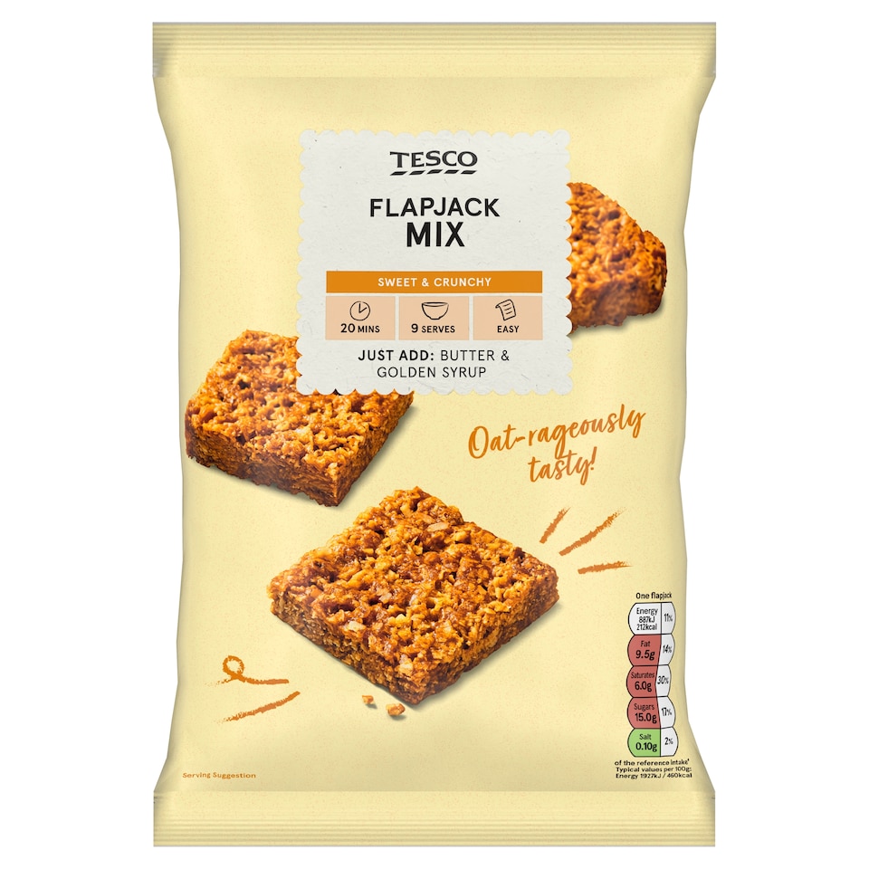 Tesco Flapjack Mix 300G