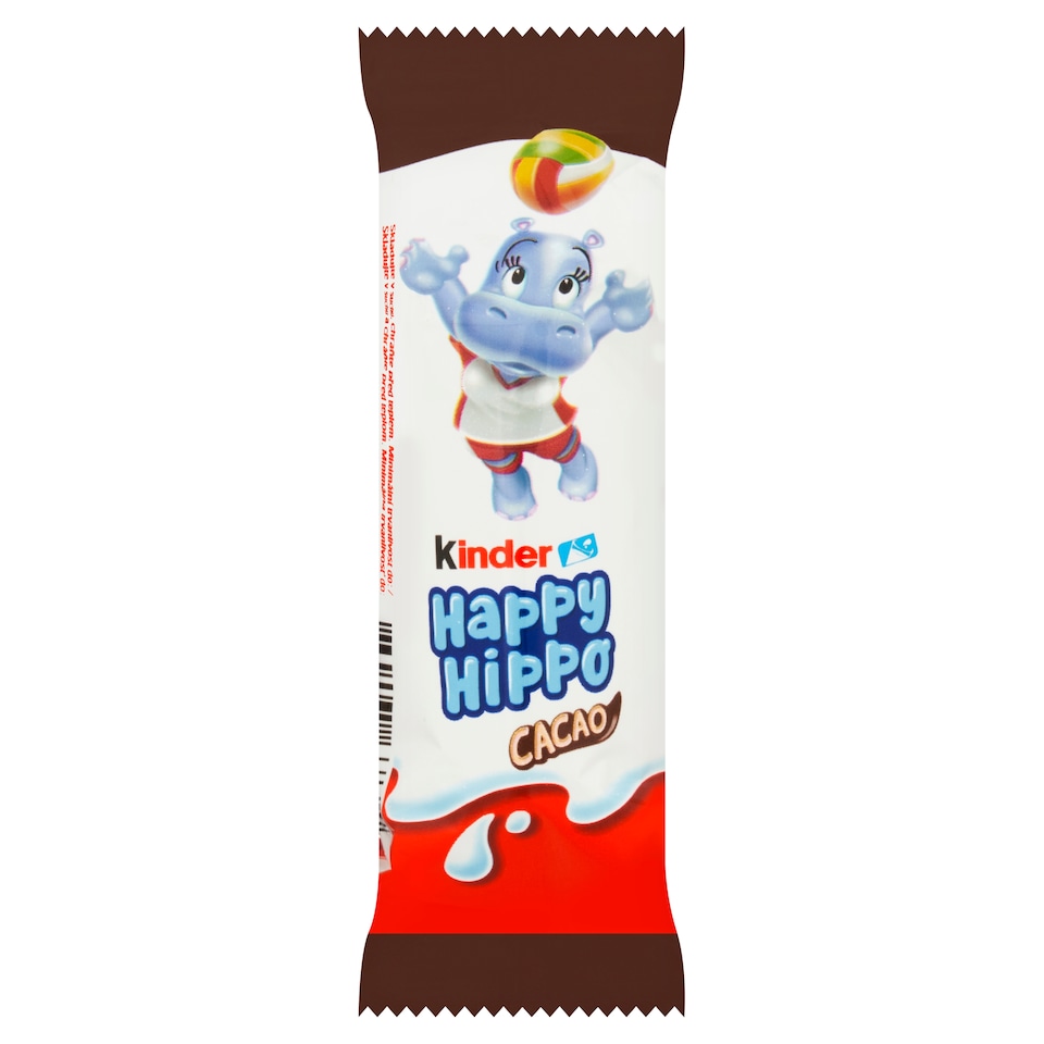 image 1 of Kinder Happy Hippo Wafer with Milk and Cococa Filling 20.7g
