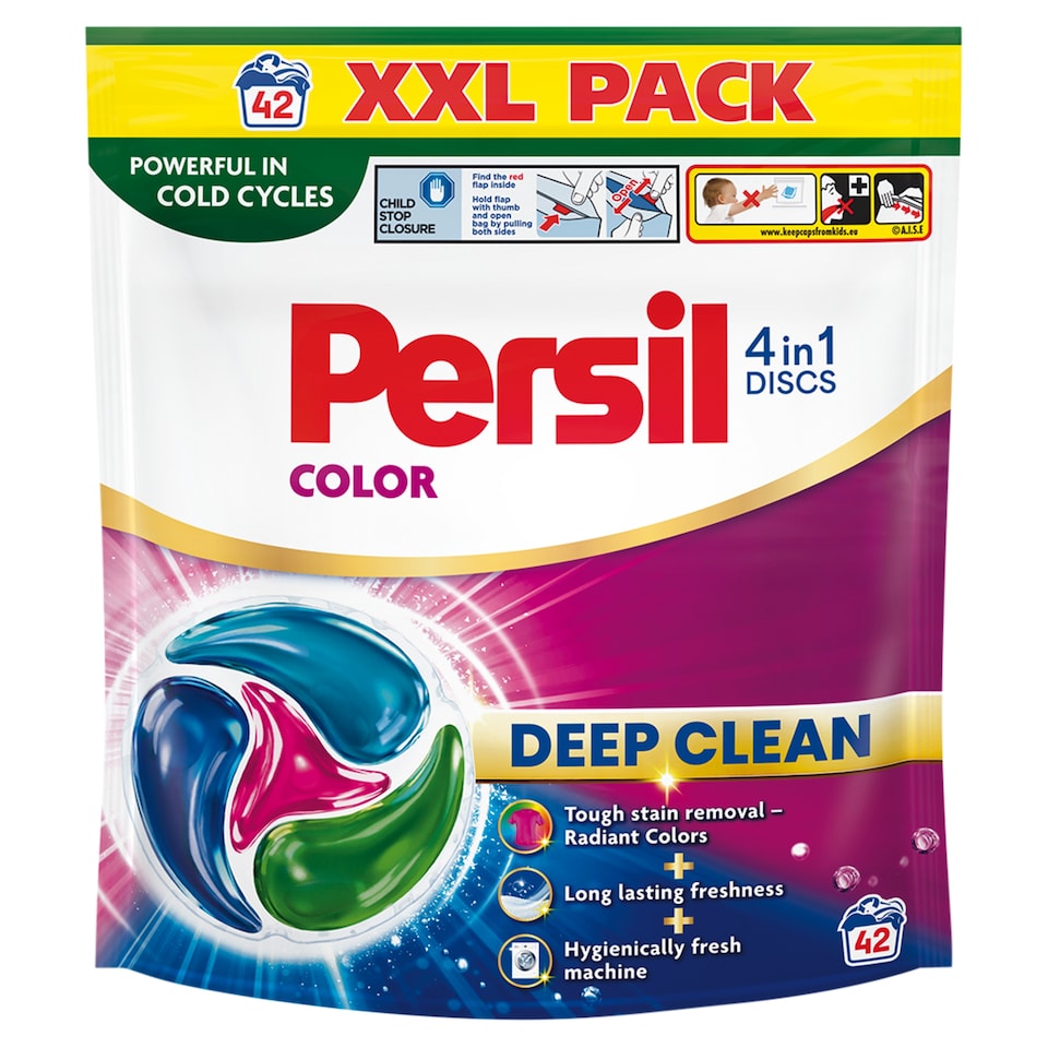 Persil Discs 4in1 Color Laundry Detergent 42 Washes 693 g
