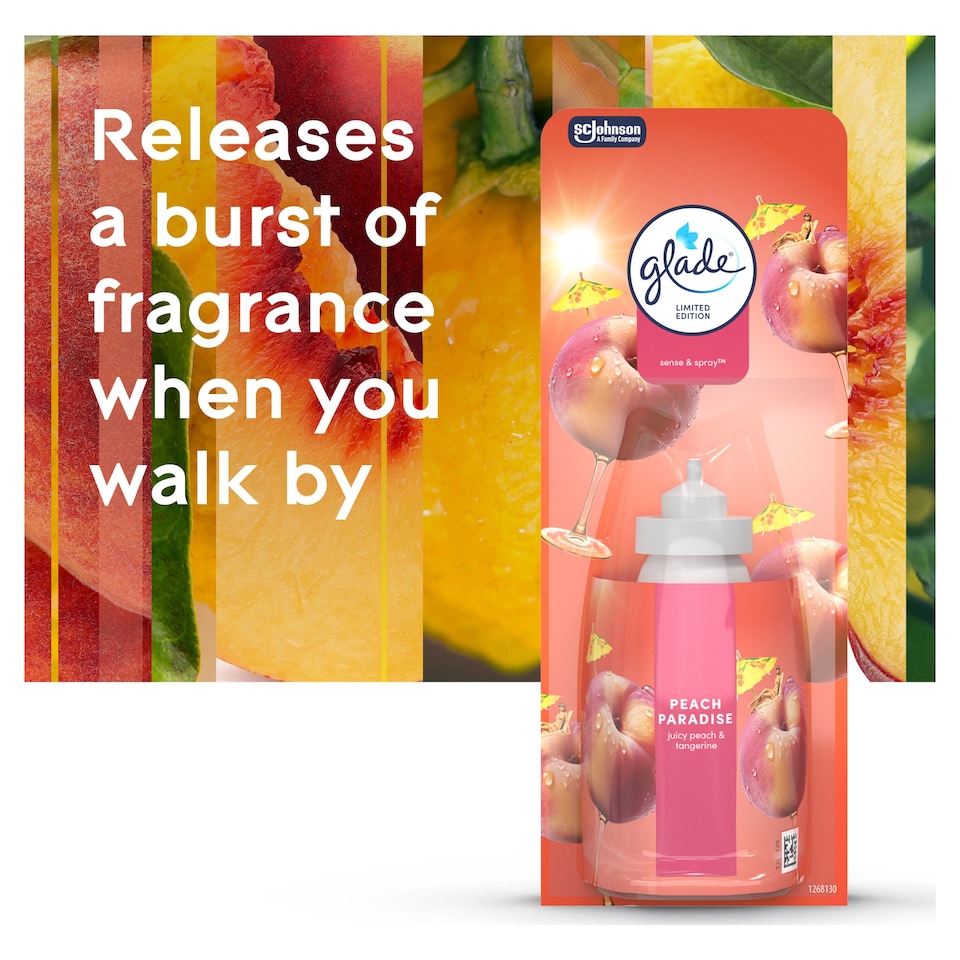 image 1 of Glade Limited Edition Peach Paradise Sense & Spray 18ml