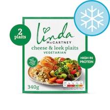 Linda Mccartney 2 Cheese Leek And Red Onionplaits 340G