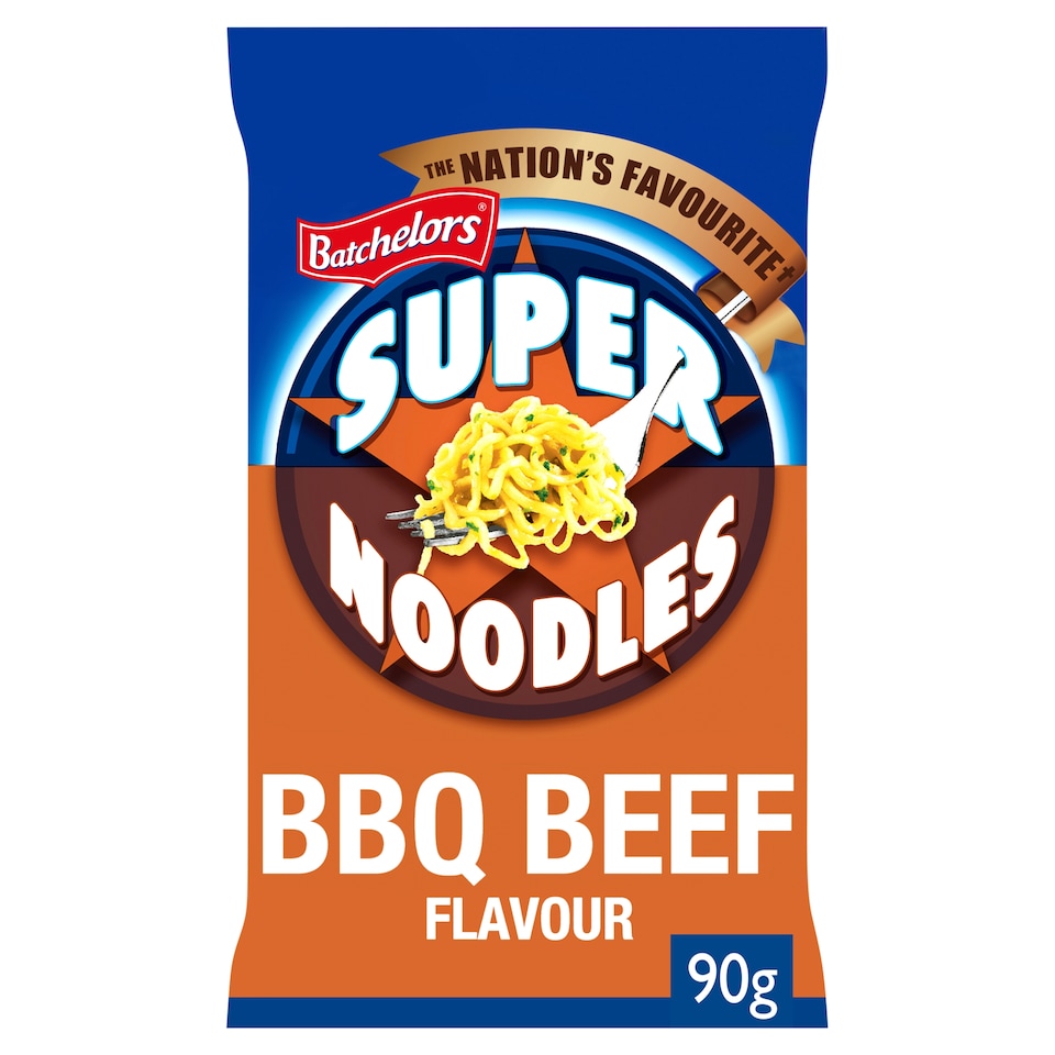 image 1 of Batchelors Super Noodles Bbq Beef 90G