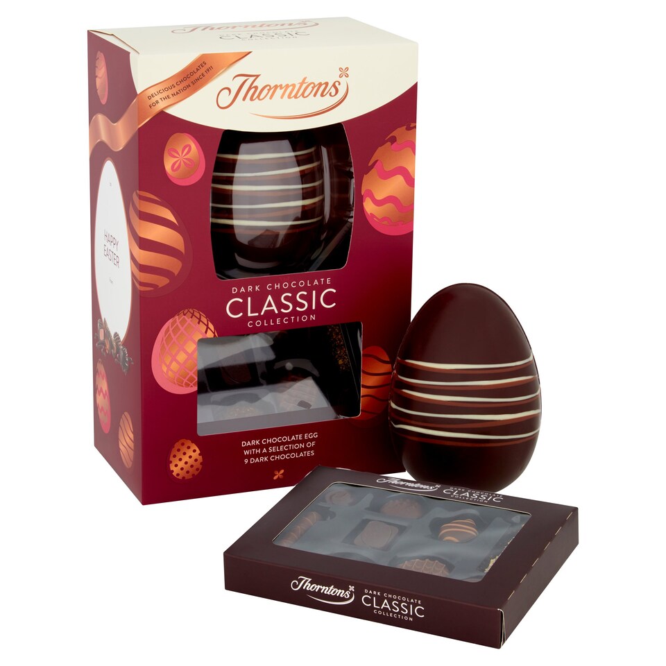image 1 of Thorntons Classic Dark Gift Egg 258G