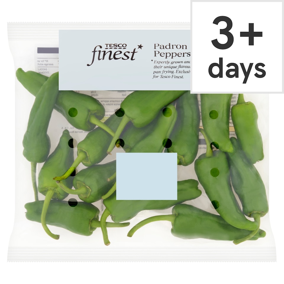 Tesco Finest Padron Peppers 200g