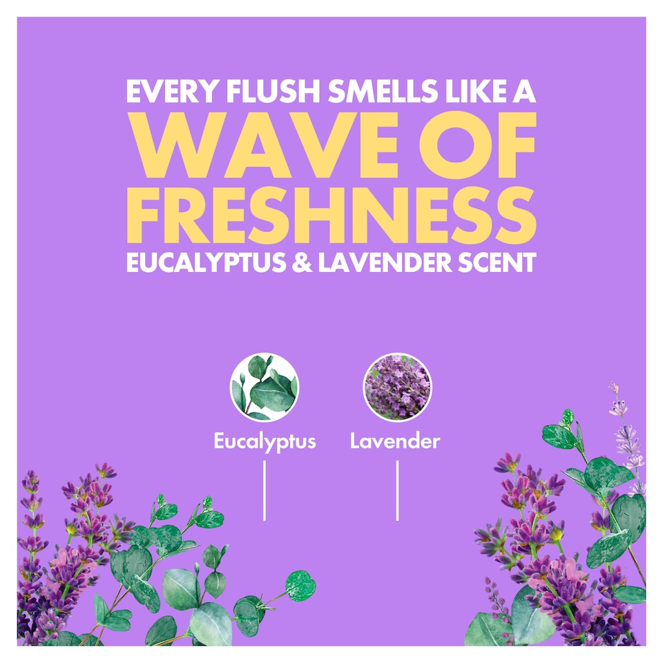 image 1 of DUCK STARTER KIT FRESH DISCS LAVENDER & EUCALYPTUS 36ML