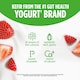 image 2 of Activia Gut Health Kefir - Strawberry & Raspberry 2 x 150g