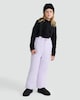 image 2 of F&F Girls Elasticated Strap Salopettes  in Purple