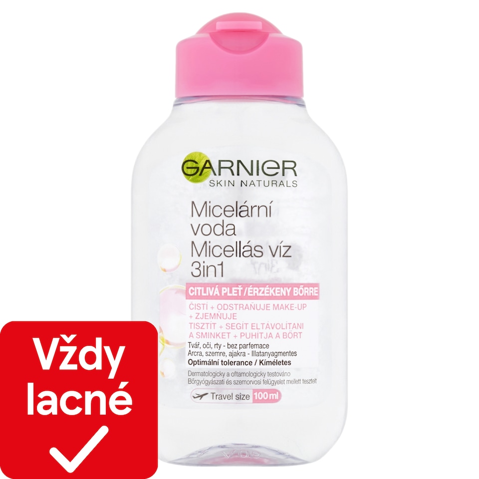 Garnier Skin Naturals All in One micelárna voda pre citlivú pleť, 100 ml

