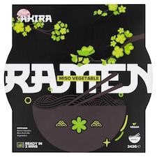 Akira Miso Vegetable Ramen Noodle Bowl 242g